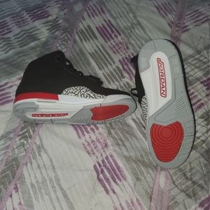 JORDAN LEGACY 312 - BLACK / FIRE RED